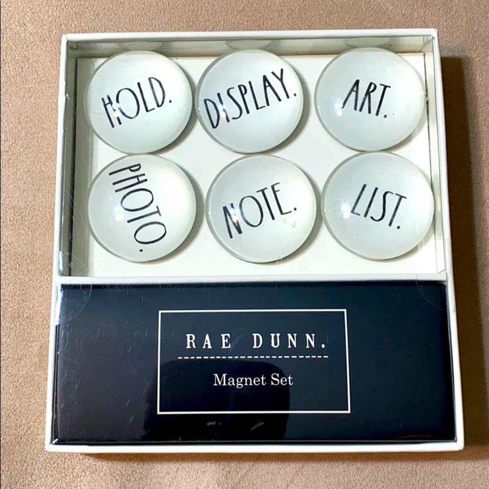 New RAE Dunn Magnet Set
